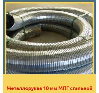 Металлорукав 10 мм МПГ стальной в Павлодаре