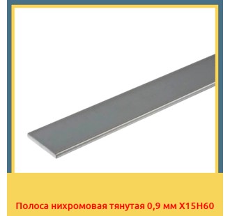 Полоса нихромовая тянутая 0,9 мм Х15Н60 в Павлодаре