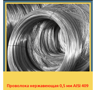 Проволока нержавеющая 0,5 мм AISI 409 в Павлодаре