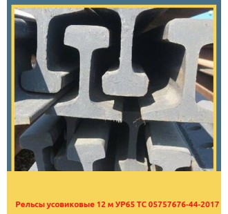 Рельсы усовиковые 12 м УР65 ТС 05757676-44-2017 в Павлодаре