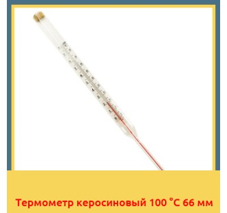 Термометр керосиновый 100 °С 66 мм в Павлодаре