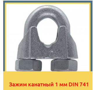 Зажим канатный 1 мм DIN 741 в Павлодаре